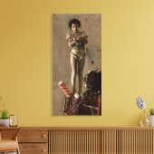 Saltimbanco Antonio Mancini Canvas Afdruk (Insitu (Woonkamer))