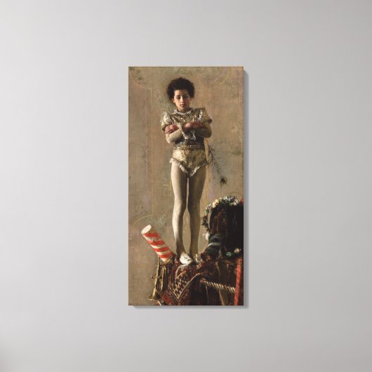 Saltimbanco Antonio Mancini Canvas Afdruk (Voorkant)