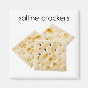 Saltine Crackers Refkoelkast Magnet