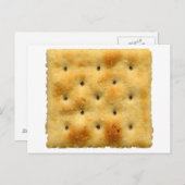 Saltine Soda Crackers Briefkaart (Voorkant / Achterkant)