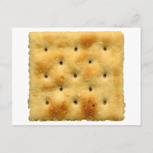 Saltine Soda Crackers Briefkaart (Voorkant)