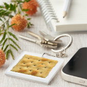 Saltine Soda Crackers Sleutelhanger (Voorkant Rechts)