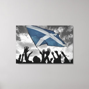Saltire Celebration Canvas Afdruk