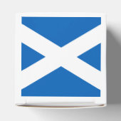 Saltire ~ Flag bij Schotland Bedankdoosjes (Bovenkant)