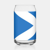 Saltire ~ Flag bij Schotland Blikvorm Glas (Voorkant)
