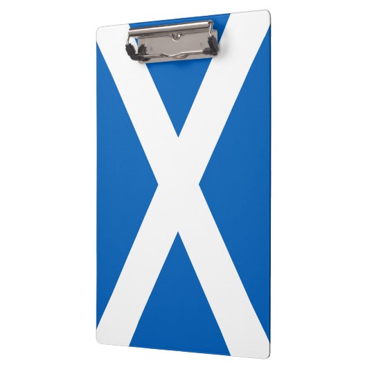 Saltire ~ Flag bij Schotland Klembord (Links)
