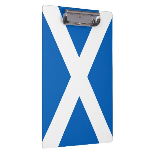 Saltire ~ Flag bij Schotland Klembord (Rechts)