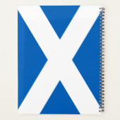 Saltire ~ Flag bij Schotland Planner (Achterkant)