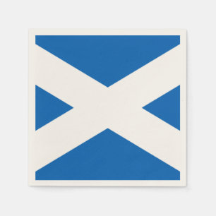 Saltire ~ Flag bij Schotland Servet