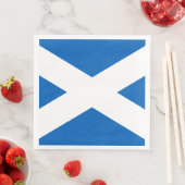 Saltire ~ Flag bij Schotland Servet (Insitu)