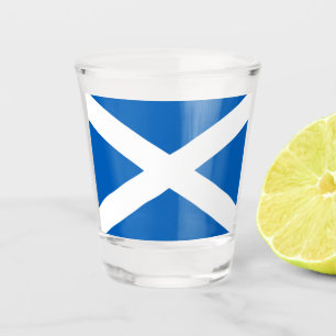 Saltire ~ Flag bij Schotland Shot Glas
