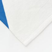 Saltire ~ Flag of Scotland Fleece Blanket Deken (Hoek)