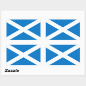 Saltire Flag sticker van Highsaltire (Vel)