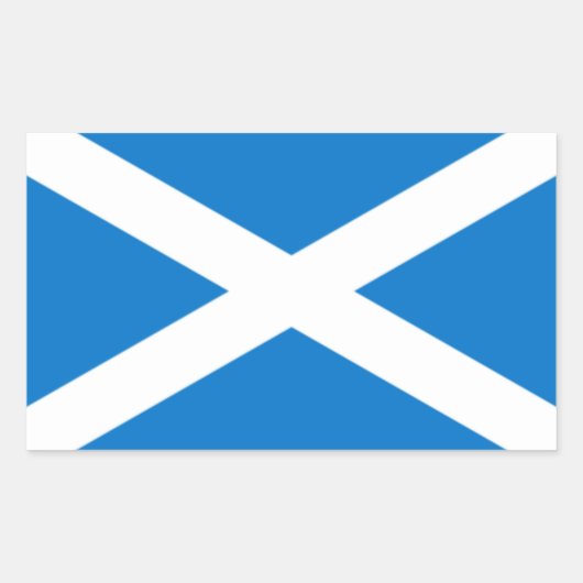 Saltire Flag sticker van Highsaltire (Voorkant)