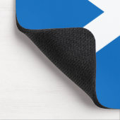 Saltire, Schotse vlag (officiële kleur) Muismat (Hoek)