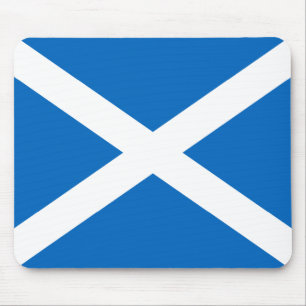 Saltire, Schotse vlag (officiële kleur) Muismat