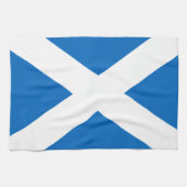 Saltire, Schotse vlag (officiële kleur) Theedoek (Horizontaal)