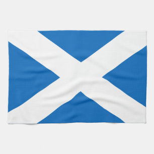 Saltire, Schotse vlag (officiële kleur) Theedoek