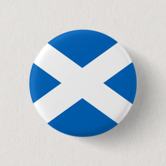Saltire Scotland Flag Pin Badge Ronde Button 3,2 Cm