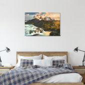 Salto Grande Canvas Afdruk (Insitu (Slaapkamer))
