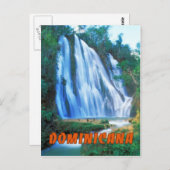 Salto Lemon Herfsten Dominicana Briefkaart (Voorkant / Achterkant)