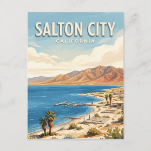 Salton Sea Californië Briefkaart