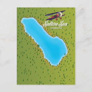 Salton Sea Californië VS kaart