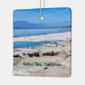 Salton Sea Keramisch Ornament (Links)