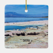 Salton Sea Keramisch Ornament (Achterkant)