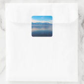 Salton Sea Tranquiliteit Vierkante Sticker (Tas)