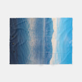 Salton Sea Tranquility Fleece Deken (Voorkant (Horizontaal))