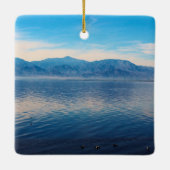 Salton Sea Tranquility Keramisch Ornament (Achterkant)