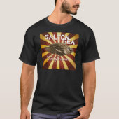 Salton Zee, California Starburst Fish : DONKER T-shirt (Voorkant)