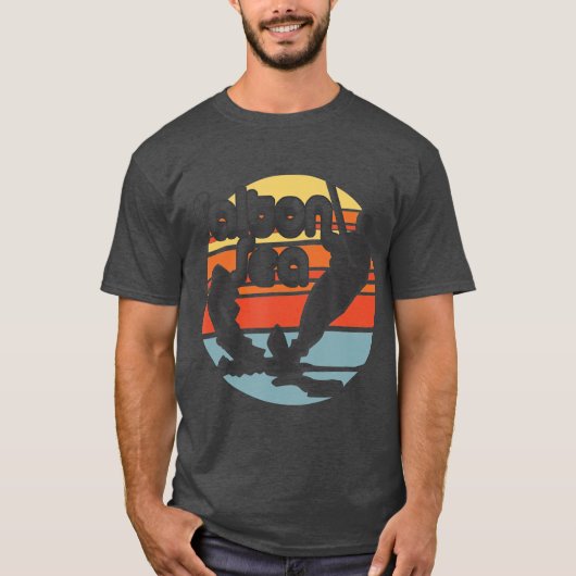 Salton Zee California water ski retro T-shirt (Voorkant)