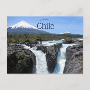 Saltos del Rio Petrohué Chili Briefkaart