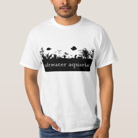 Saltwater Aquarist T-shirt (Voorkant)