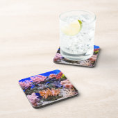 Saltwater Aquarium - Coral Reef Bier Onderzetter (Rechterzijde)