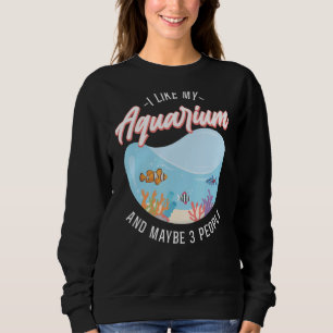 Saltwater Aquarium Fish Bowl I vind mijn aquarium Trui