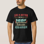 Saltwater Aquarium Fish Tank Aquatic Aquarist (Voorkant)