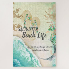 Saltwater Beach Life Seahorse Legpuzzel