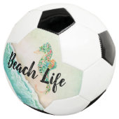 Saltwater Beach Life Seahorse Voetbal (Drie kwart)