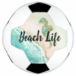 Saltwater Beach Life Seahorse Voetbal
