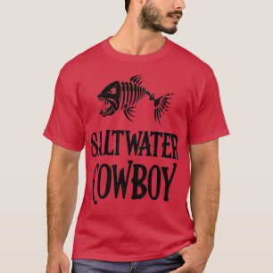 Saltwater Cowboy Gevist T-shirt
