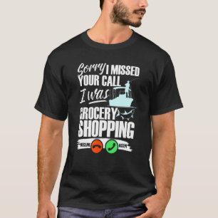 Saltwater Deep Zee Vist Angler Fisherman Tarpo T-shirt