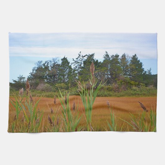 Saltwater Marsh Dish Towel Theedoek (Horizontaal)