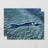 Saltwater Mermaid Briefkaart (Voorkant / Achterkant)