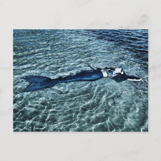 Saltwater Mermaid Briefkaart (Voorkant)