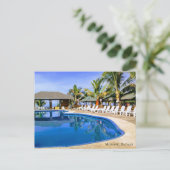 Saltwater Pool Beach Resort Morong, Bataan Briefkaart (Staand voorkant)