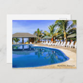 Saltwater Pool Beach Resort Morong, Bataan Briefkaart (Voorkant / Achterkant)