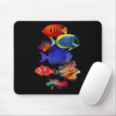 Saltwater Reef Fish Tank Lovers Trigger Fish Manda Muismat (Met muis)